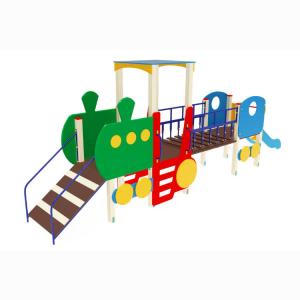 Купить Детский игровой комплекс Паровозик ДИК 1002 в Зуевке 
