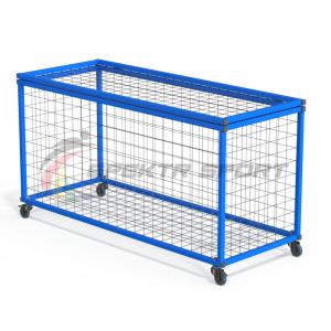Купить Тележка для мячей и спорт. инвентаря 1130х450х540 в Зуевке 