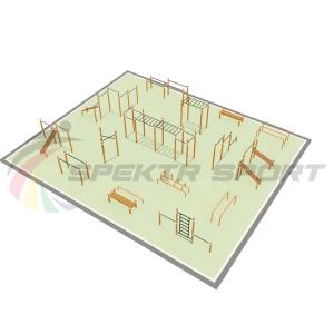 Купить Парковая площадка для Воркаут и WRK 5_76mm в Зуевке 