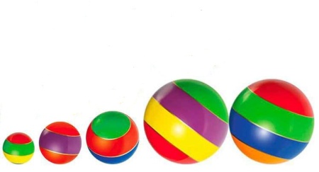 Купить Мячи резиновые (комплект из 5 мячей различного диаметра) в Зуевке 